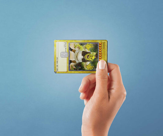 Watercolor divine beast design | credit card sticker | small chip | credit card skin for nursery and home wall decor.
