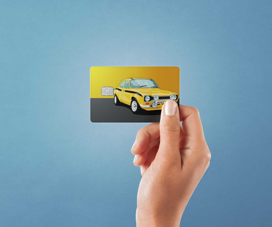 Watercolor escort mexico design | credit card sticker | small chip | credit card skin for nursery and home wall decor.
