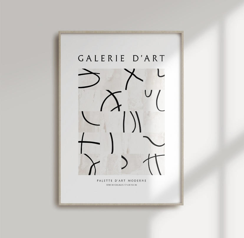 Neutral Art Print from Galerie D'Art