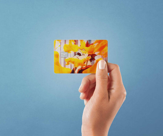 Watercolor happy endeavor design | credit card sticker | small chip | credit card skin for nursery and home wall decor.