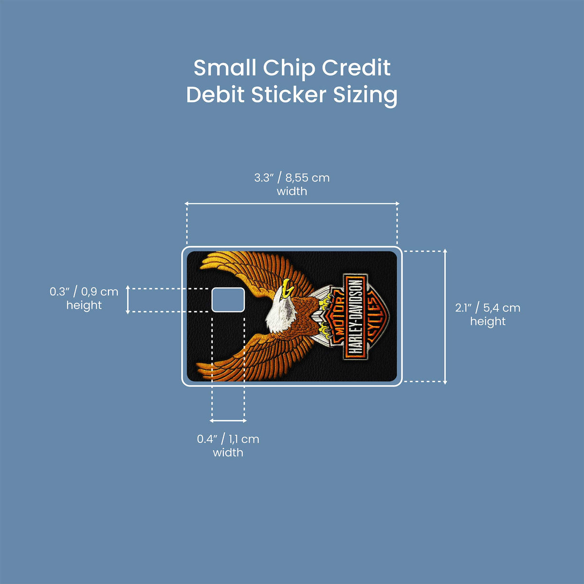 Hd - Premium Vinyl Credit Card Skin Cover by Wonderwallsboutique
