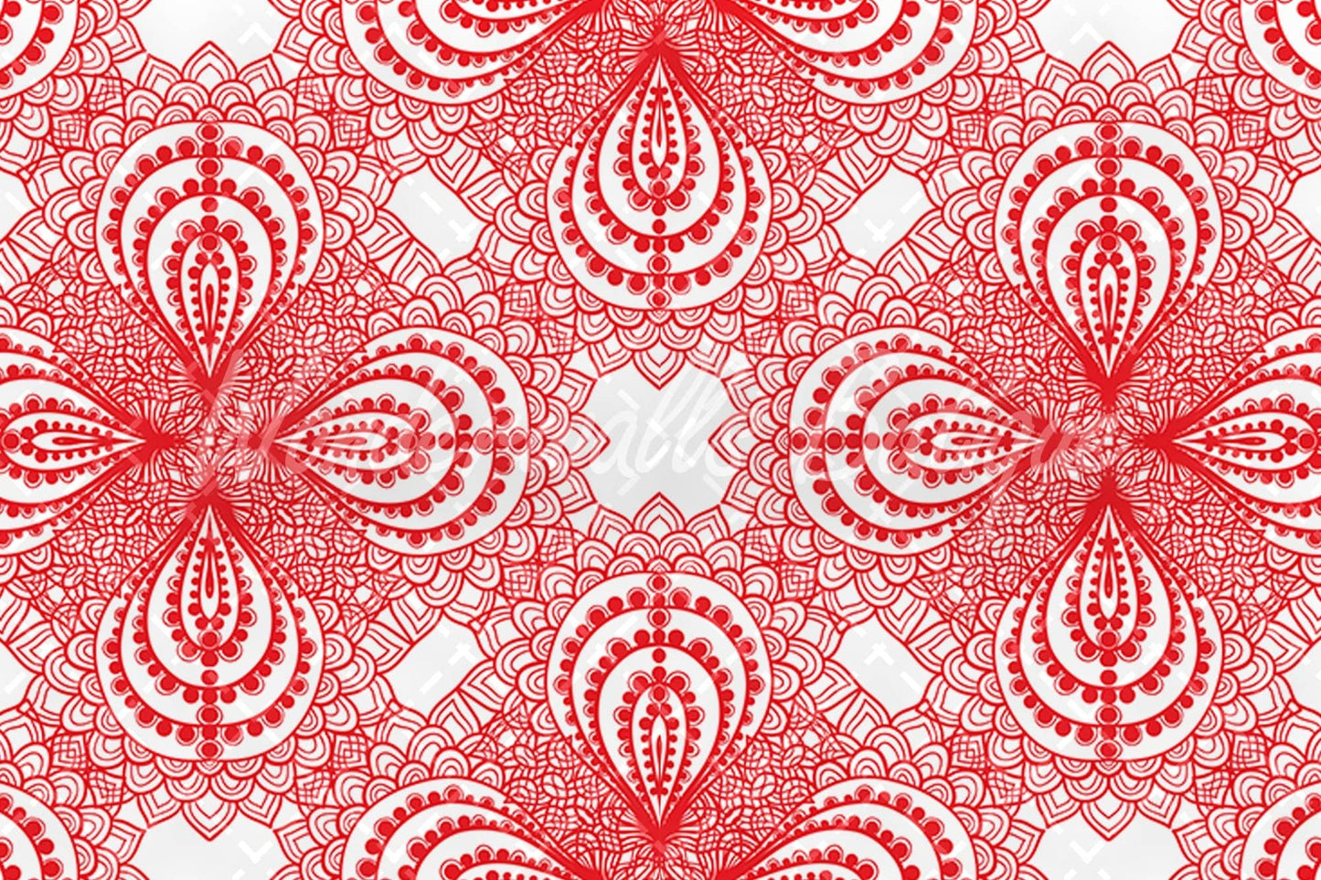 Red Laces | Removable Wallpaper | Self-adhesive | Temporary wallpaper #260