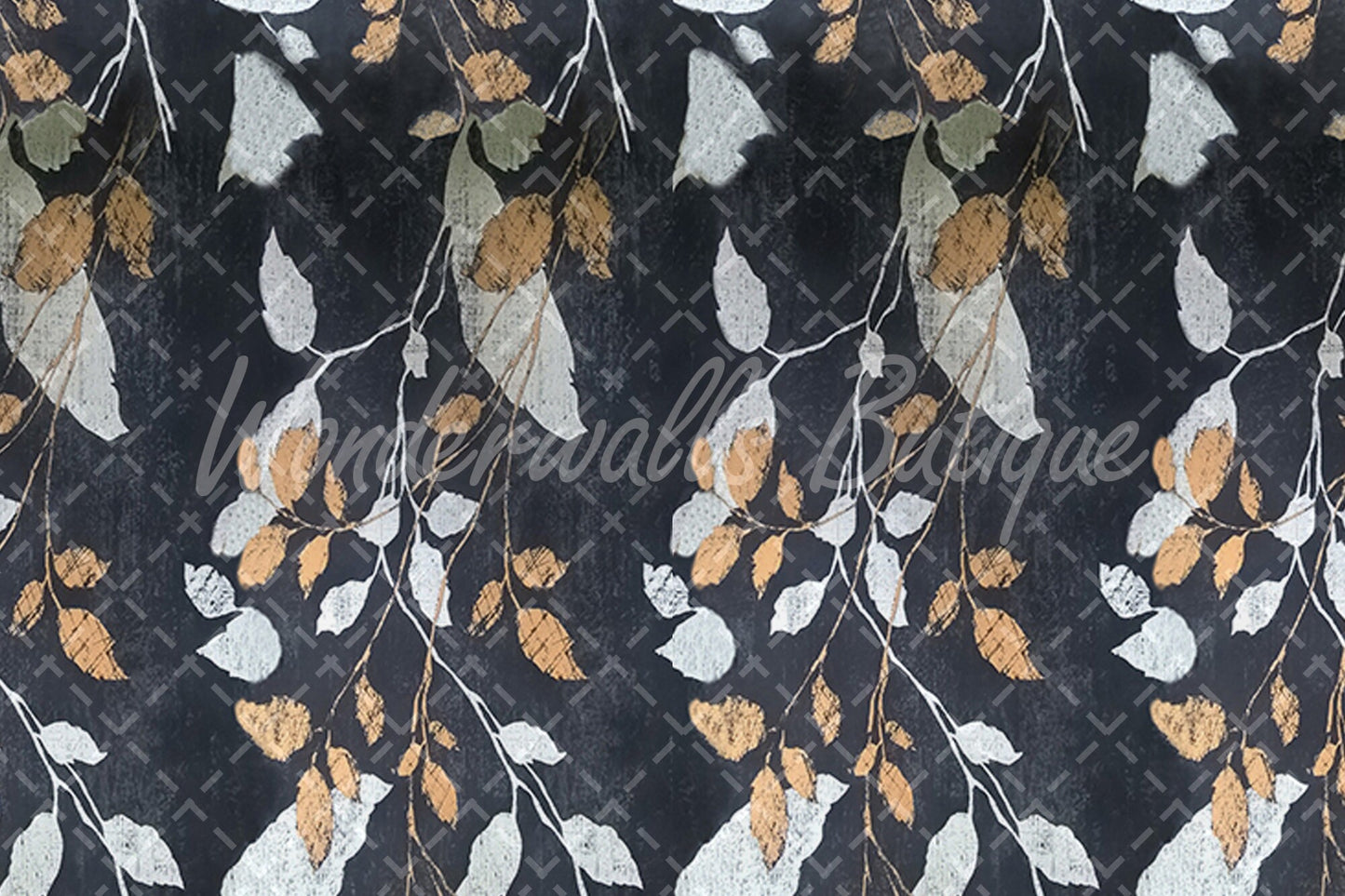 Vintage Japan Leaves | Removable Wallpaper | Self-adhesive | Temporary wallpaper #60