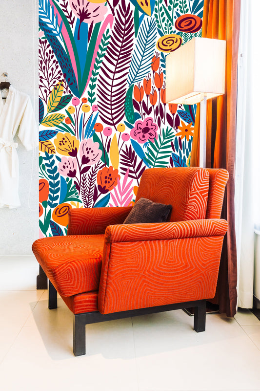 Removable Wallpaper, Scandinavian Wallpaper, Temporary Wallpaper, Minimalist Wallpaper Peel and Stick Wallpaper Wall Paper