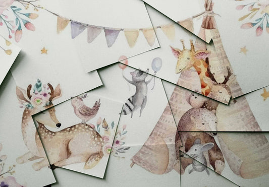 Indiana Party , Wall Mural, Self-Adhesive, Nursery Wallpaper, Eco Friendly, #58