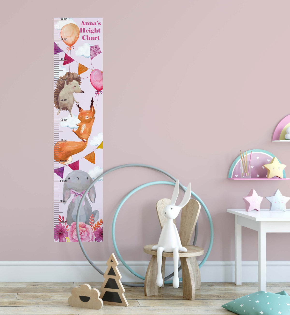 Cute Flying Animals and Balloons Wall Stickers - Unique Wall Decal by Wonderwallsboutique
