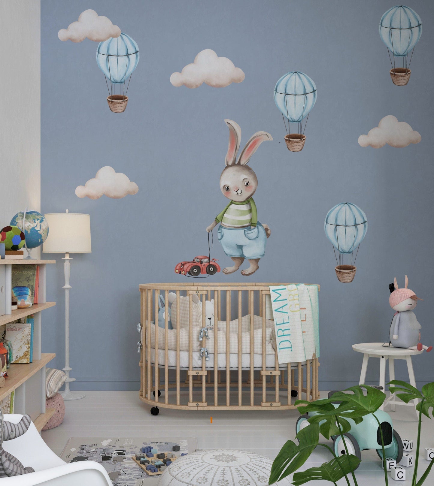 Boys Rabbit Wall Stickers