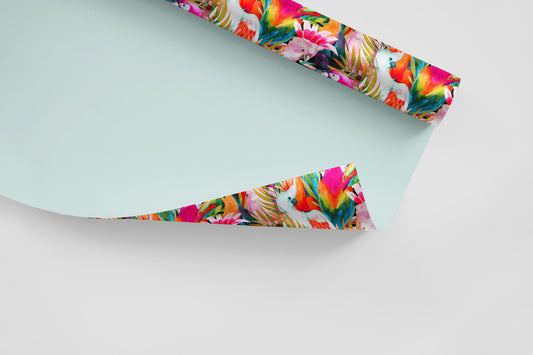 Color Parrot | Color Parrot Removable Wallpaper | Peel and Stick | #118AC