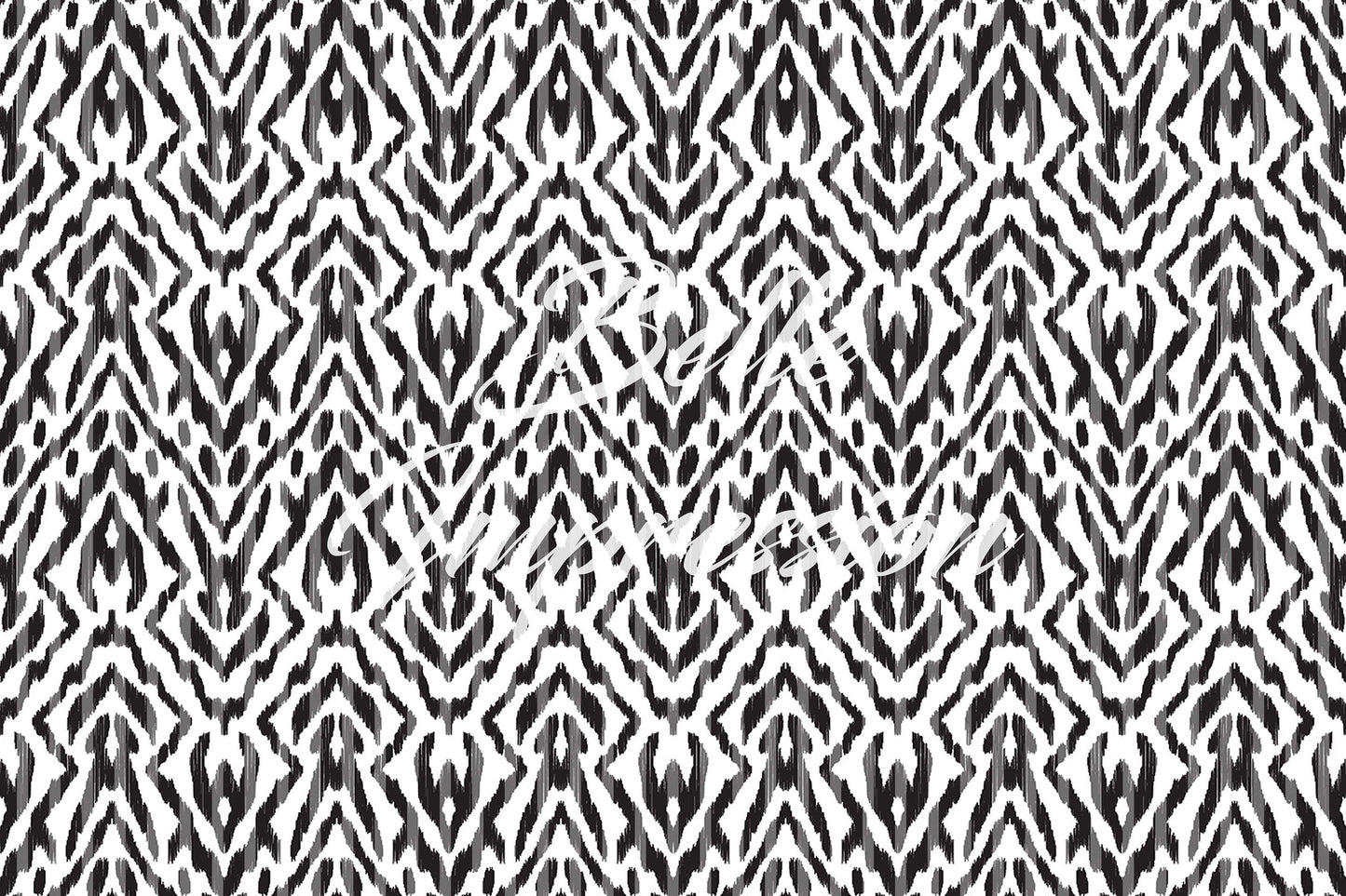 Black And White Shapes - High Quality Wallpaper by Wonderwallsboutique