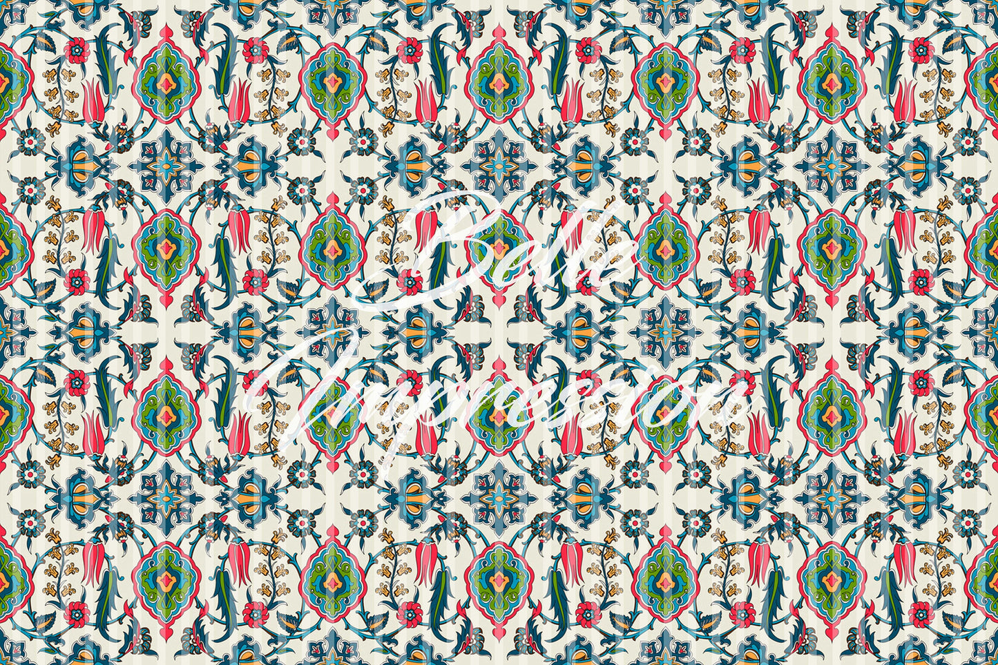 Ornamental Artwork | Removable Wallpaper | Pattern #231