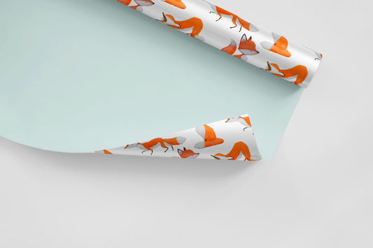 Realax Fox | Realax Fox Removable Wallpaper | Peel and Stick | #34AC