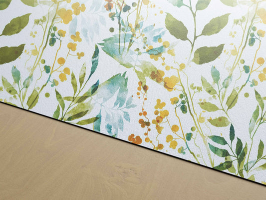 Vintage Floral | Vintage Floral Removable Wallpaper | Peel and Stick | #67FC