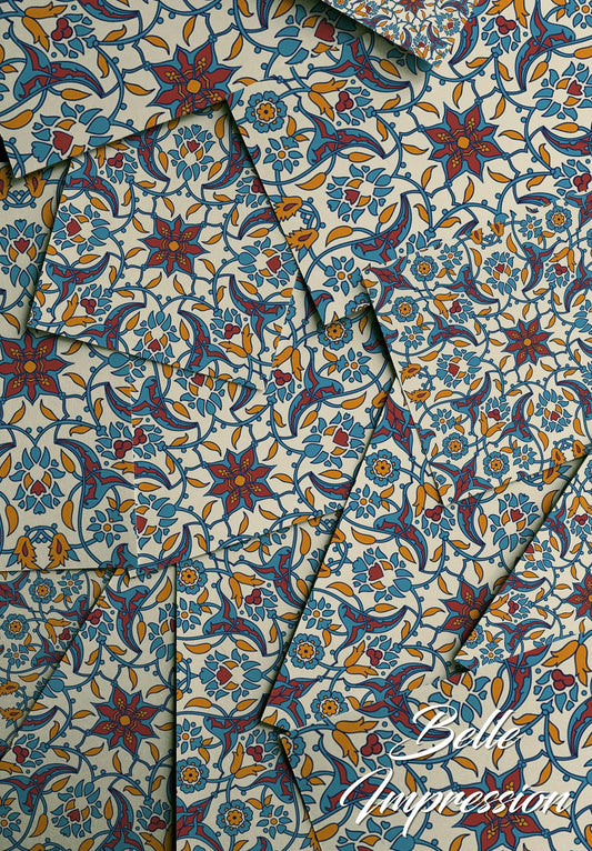 Exclusive Ornament | Removable Wallpaper | Pattern #249