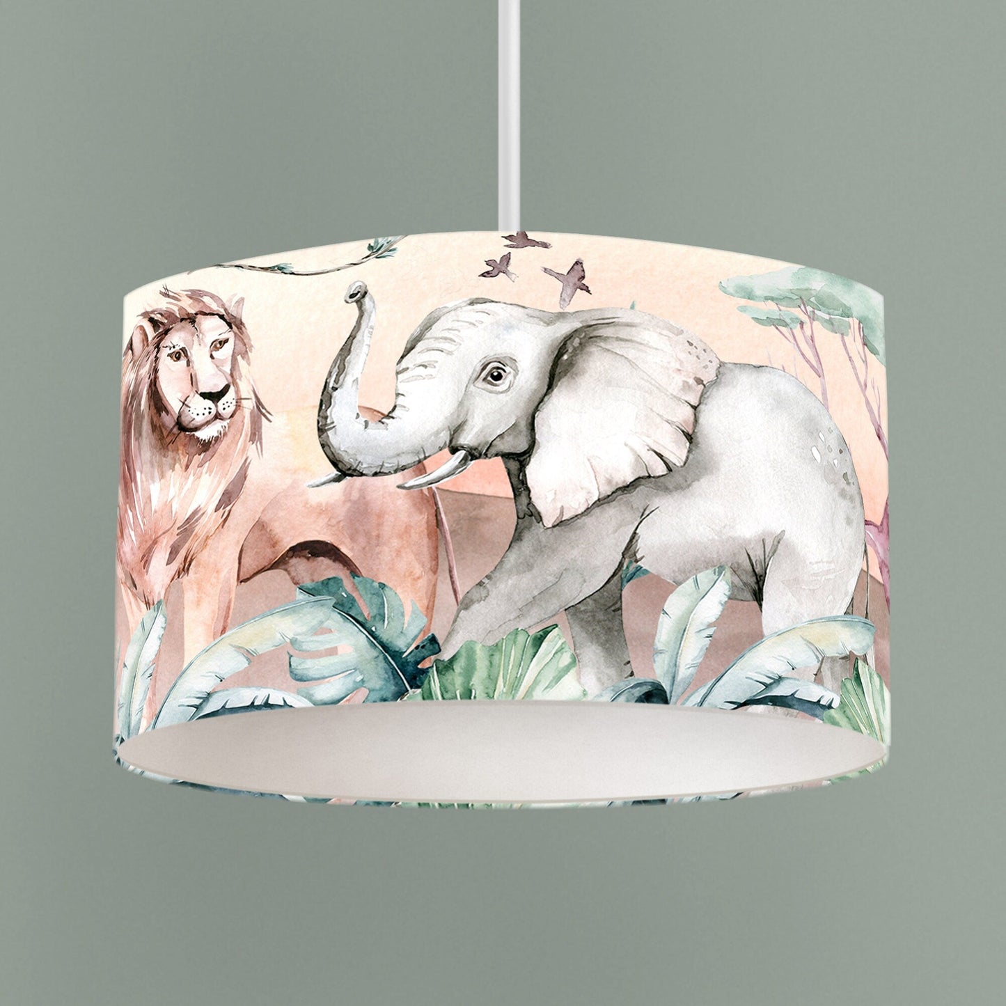 Zebra Wall Decals, Tree Wall Stickers