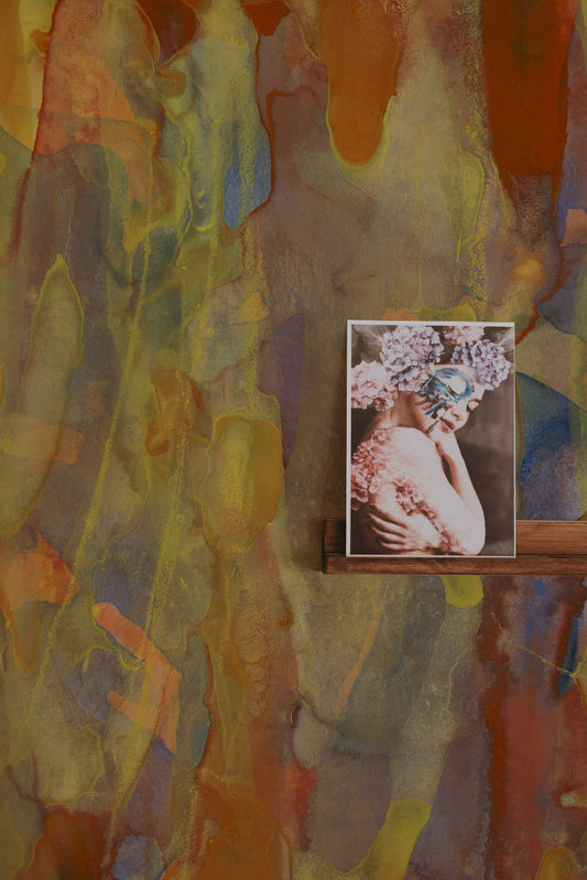 Gerhard Richter , Removable Wallpaper, Wall mural, Peel and stick, Vintage Mural, Self adhesive, #134