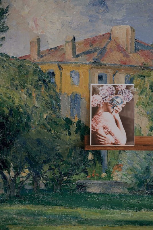 Jas De Bouffan , Removable Wallpaper, Wall mural, Temporary Mural, Self adhesive, #175