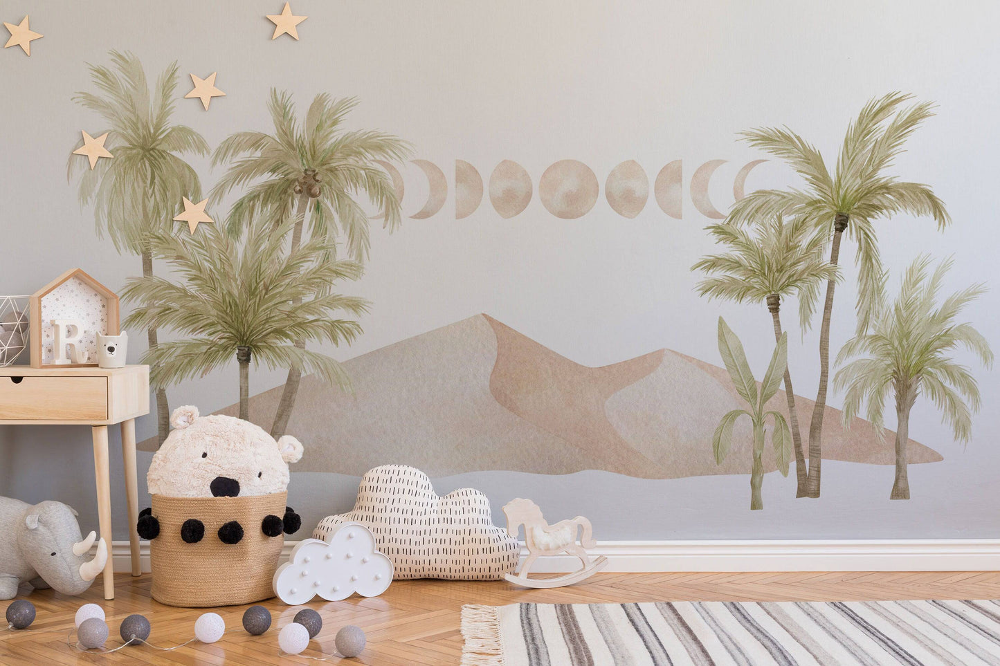 Kids Australia Map for Children Animal Learning Peel and Stick Nursery Kid's Wallpaper