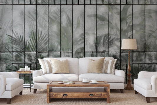 Watercolor serra wallpaper peel and stick for nursery and home wall decor.