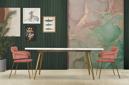 Removable Wallpaper Marble Design | Exquisite Marble Art Wallpaper | Peel and Stick