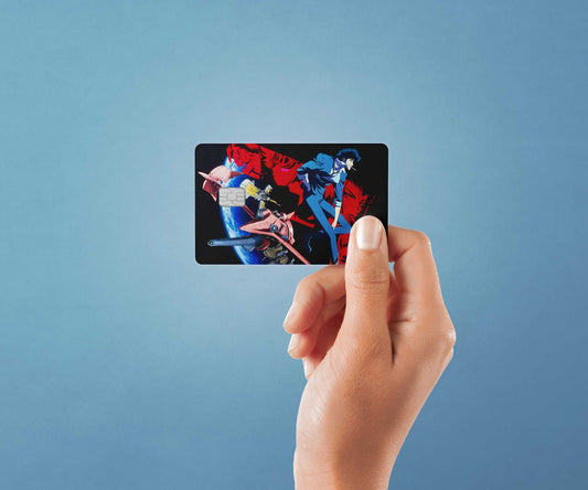 Watercolor in space design | credit card sticker | small chip | credit card skin for nursery and home wall decor.