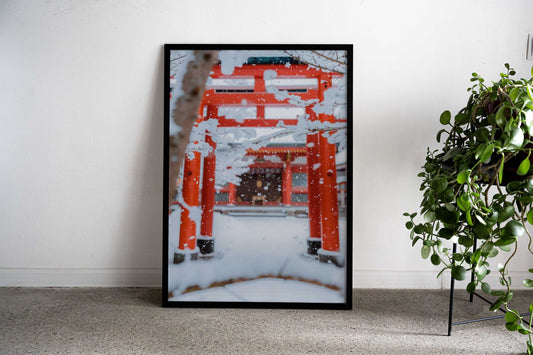 japanese shrine Asian Style Poster | Wall Art for Home & Office | High-Quality Print - High-Quality Visual Display
