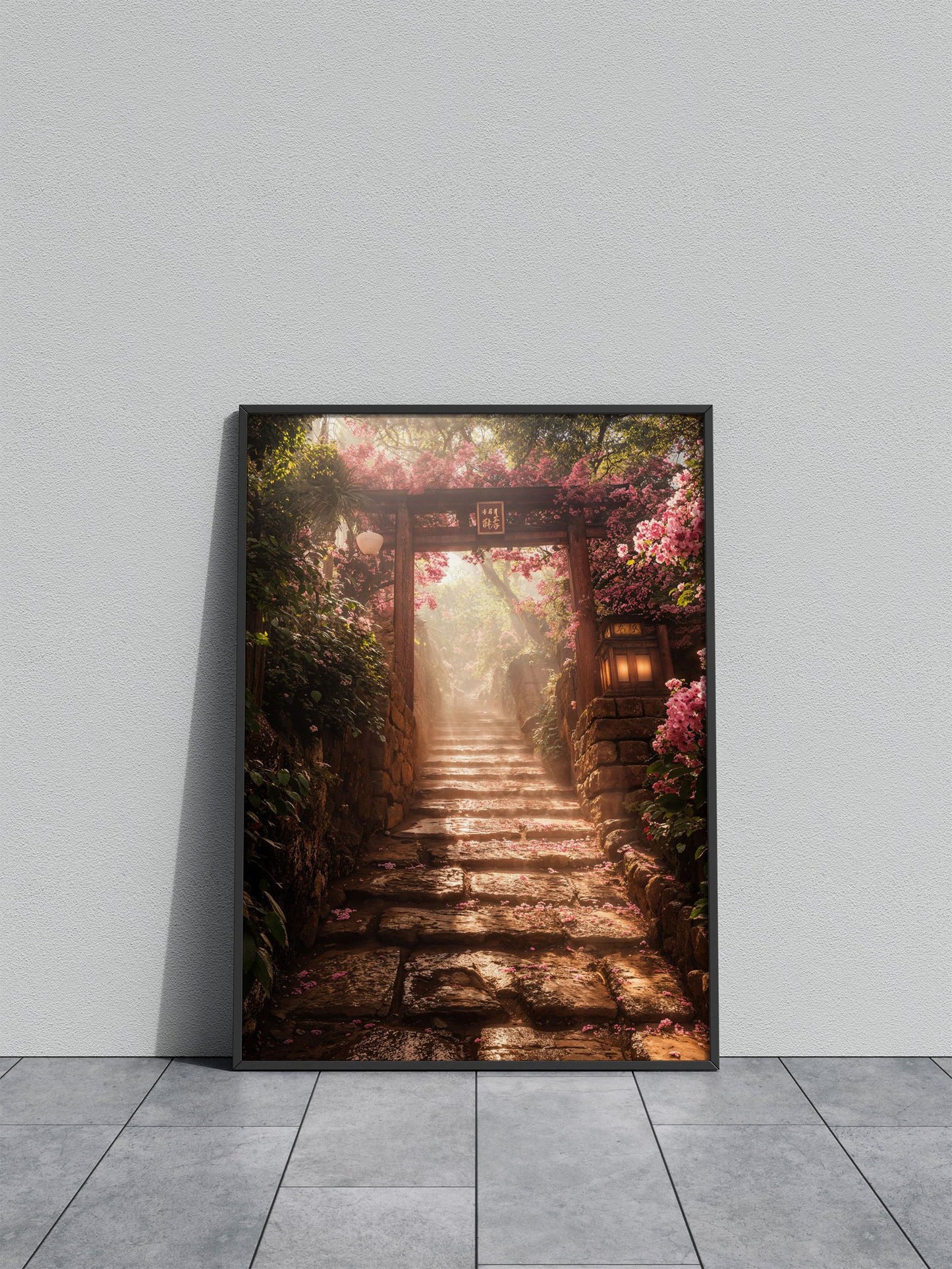 japanese torii gate shrine Asian Style Poster | Wall Art for Home & Office | High-Quality Print