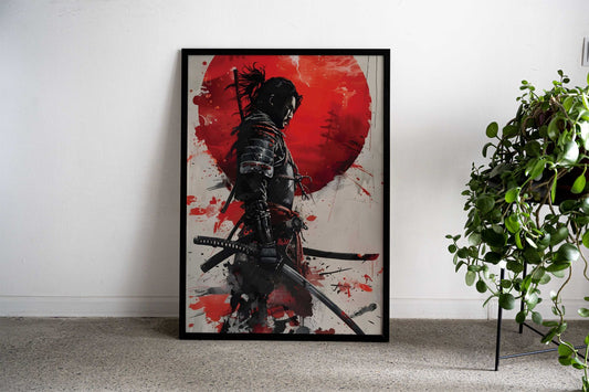 katana japan Asian Style Poster | Wall Art for Home & Office | High-Quality Print - High-Quality Visual Display