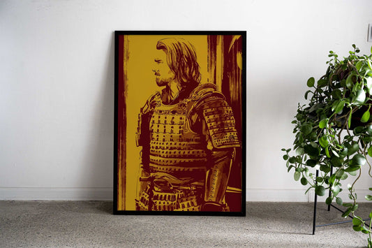 last samurai minimalist Asian Style Poster | Wall Art for Home & Office | High-Quality Print - High-Quality Visual Display