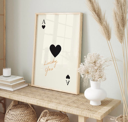 Fortunate You Playing Card Design