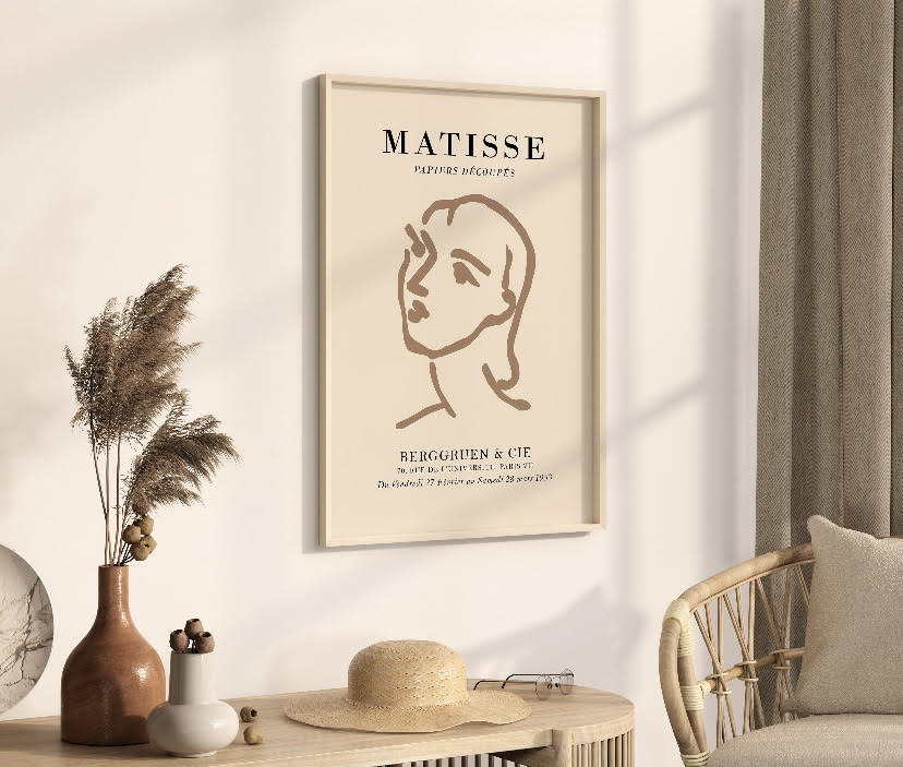 Matisse Neutral Cut-Out Print Collection