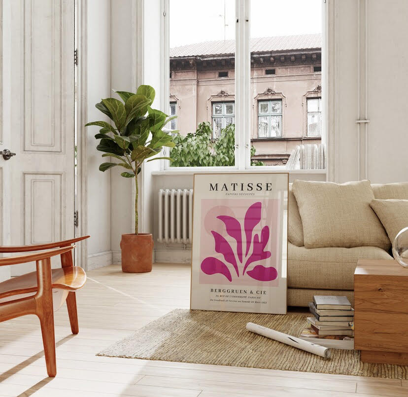 Matisse Pink and Orange Duo Print Collection