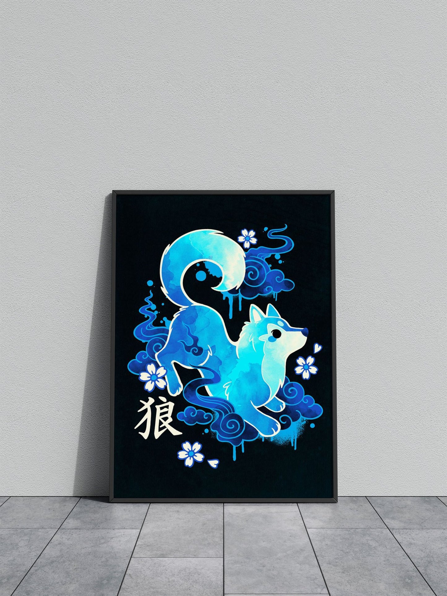 Okami Asian Style Poster | Wall Art for Home & Office | High-Quality Print