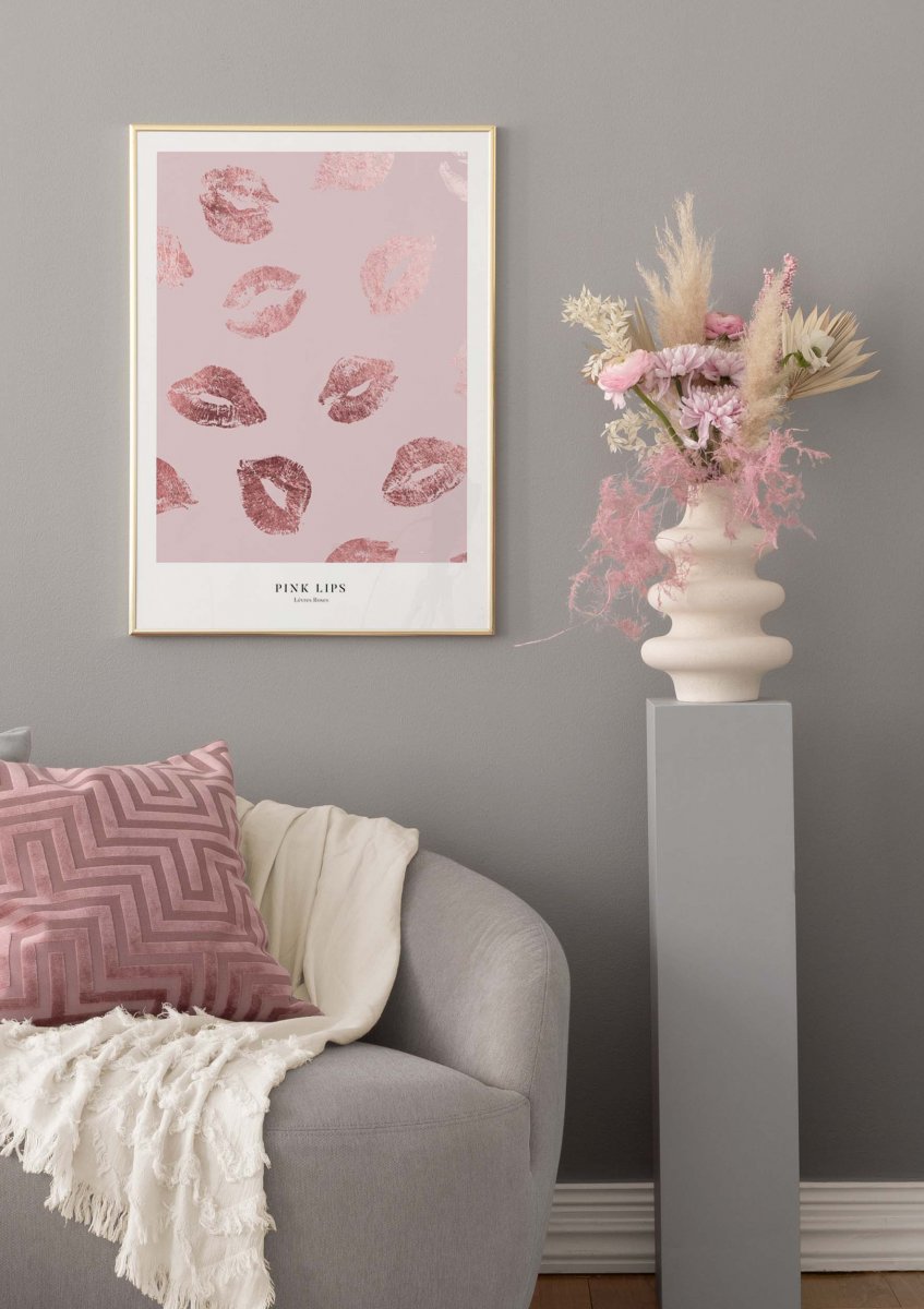 Glossy Lips Poster