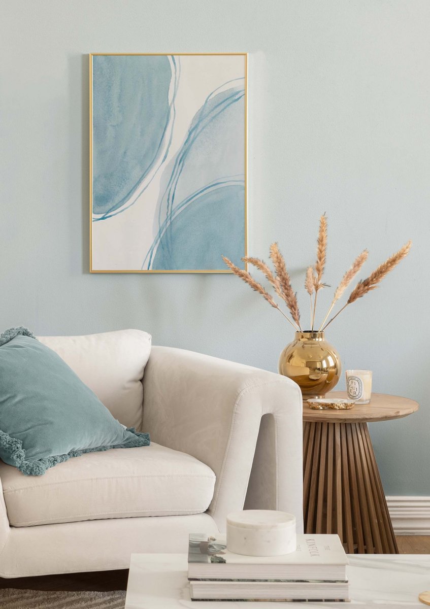 Watercolor Shapes Poster