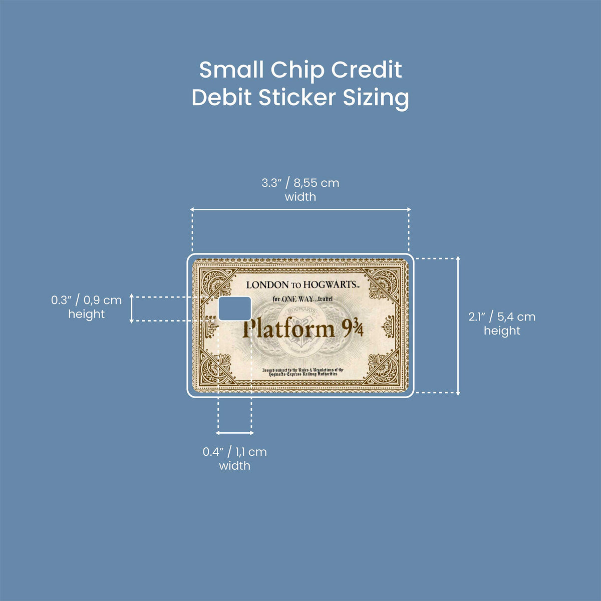 Platform - Premium Vinyl Credit Card Skin Cover by Wonderwallsboutique