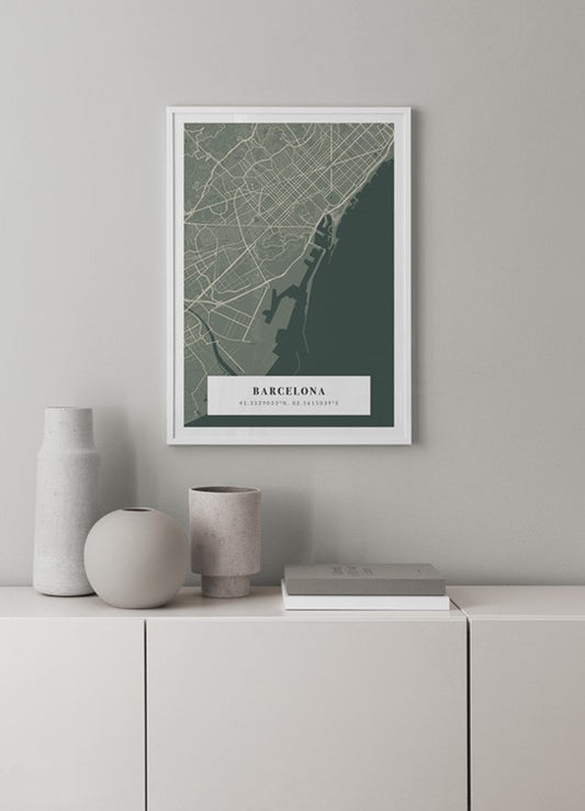 Map No1 Moss Personal Poster