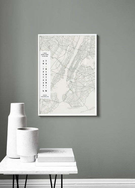 Map No2 Day Green Personal Poster