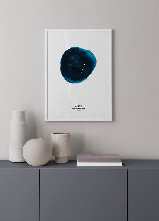 Zodiac Sign Gemini Personal Poster