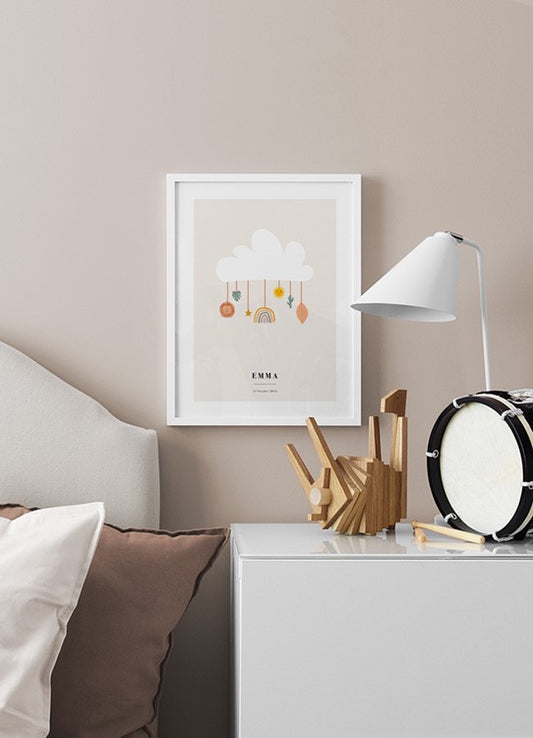 Cloud Mobile Personal Poster