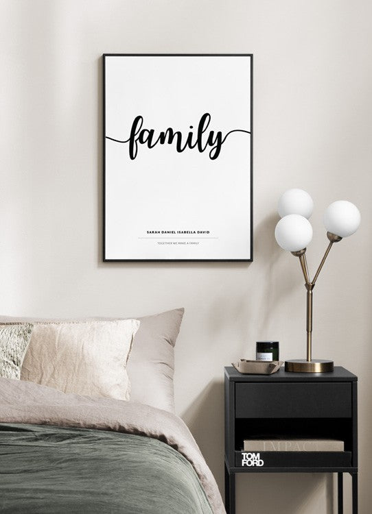 Family Personal Poster