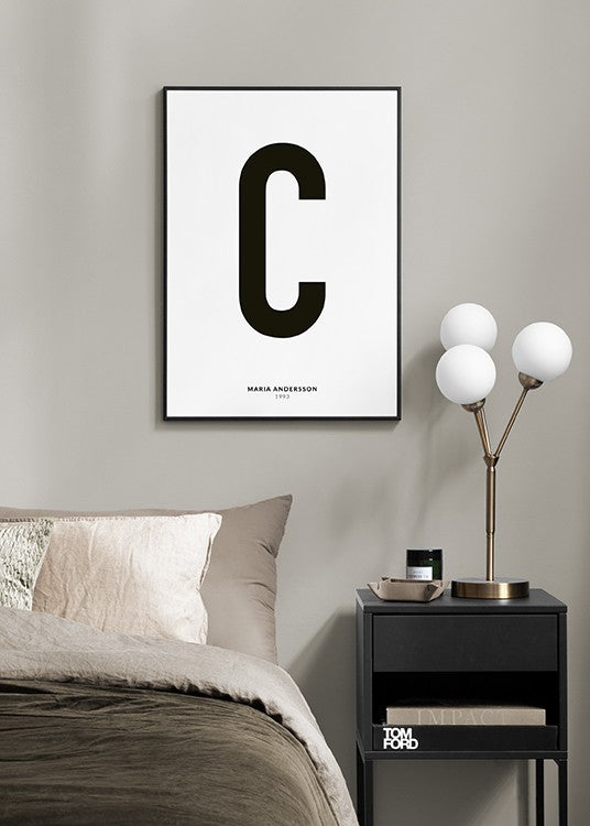 My Letter C Personal Poster