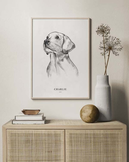 Retriever Dog Personal Poster