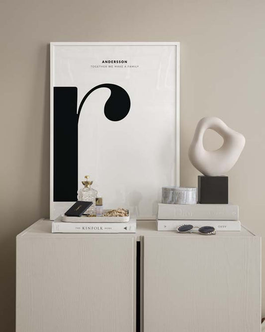 Letter R Personal Poster