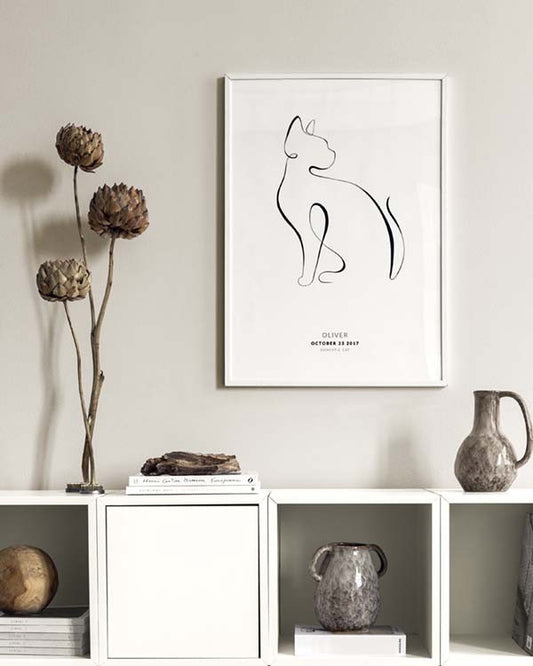 My Cat Devon Rex Personal Poster