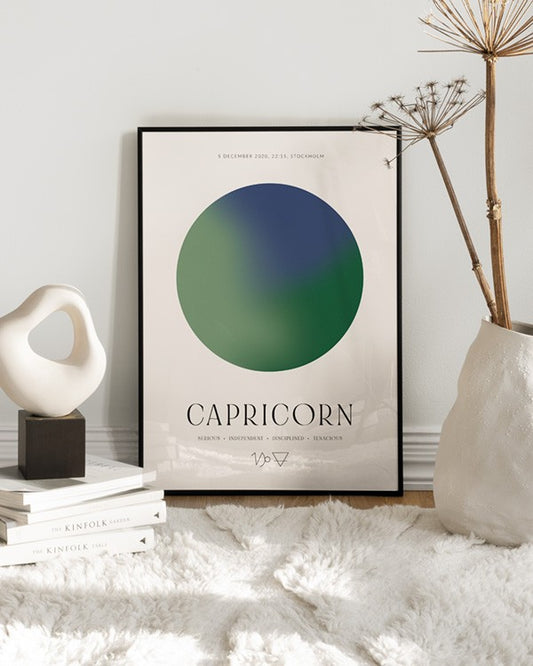 Aura Energy Capricorn Personal Poster