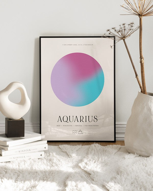 Aura Energy Aquarius Personal Poster