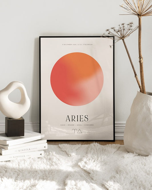 Aura Energy Aries Personal Poster