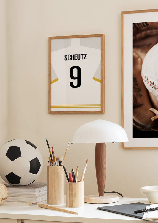 Football Shirt No3 Personal Poster