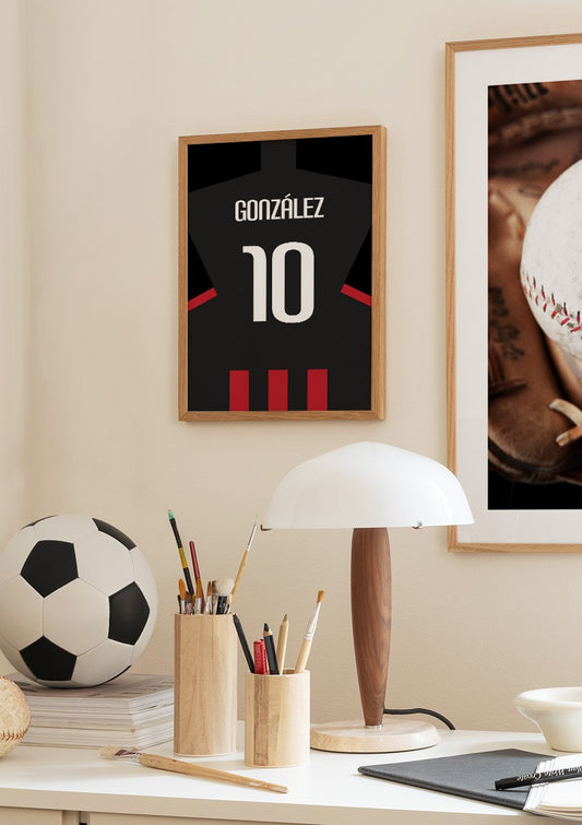 Football Shirt No4 Personal Poster