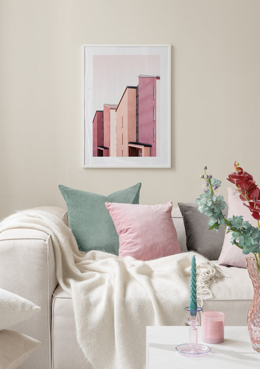 Shades of Pink Poster